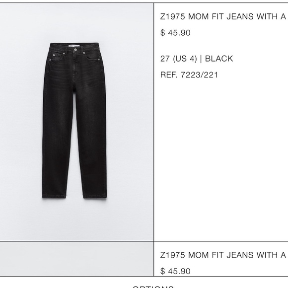 Excellent condition Zara Jeans - Picture 1 of 3